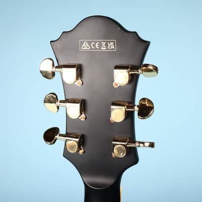 Ibanez Artcore AF75G Hollowbody Electric Guitar Flat Black image 4