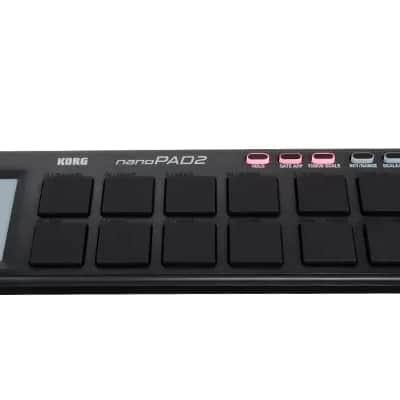 Korg nanoPAD2 Slimline Drum Pad and Sample Controller Great Christmas Gift Easy to Use and to set up very Beginner Friendly and Versatile. Best price around! image 2