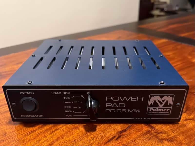 Palmer Power Pad PDI06 MkII Attenuator for 8 Ohm load tube Guitar Amplifier image 1