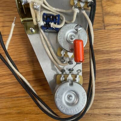 David Gilmour Fender Stratocaster 7 Way Wiring With Seymour Duncan SSL-5 Custom Pickup image 7