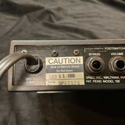 SR&D Rockman Sustainor 100 RockModule RECAPPED IN 2020 - CLEAN INTERNAL GUT SHOTS INCLUDED image 5