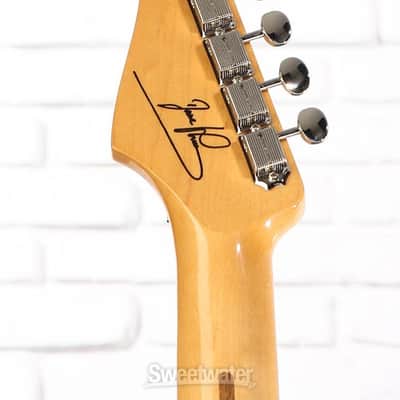 Fender Limited Edition 50th Anniversary Dave Murray Stratocaster Electric Guitar - Black (StratDM50Bkd1) image 4