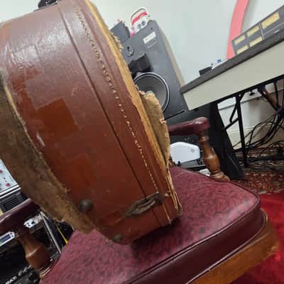 Guild Brown Early Hollowbody/Semi Hollow Guitar Case 1950s 1960s image 7