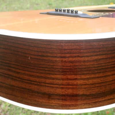 2007 Yairi DY-28 All Solid Guitar Natural+Deluxe Yairi hard case, Warranty Card and more image 14