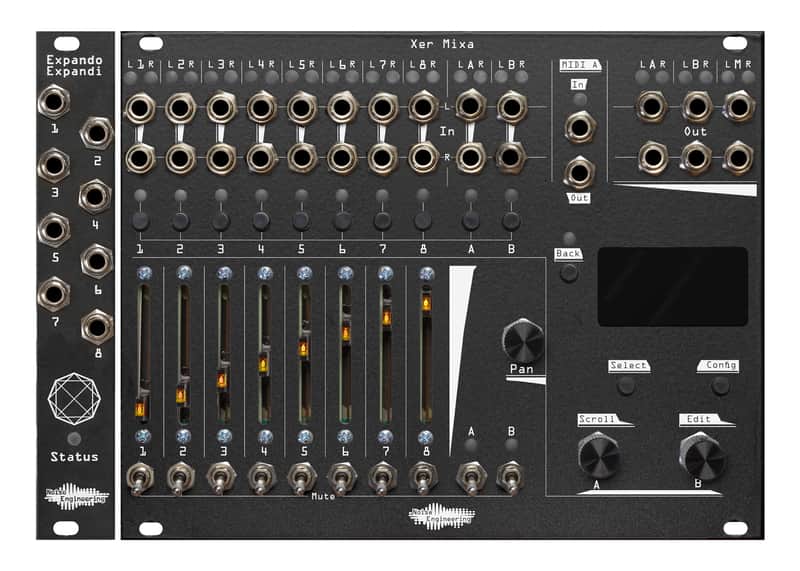 Noise Engineering Xer Mixa & Expando Expandi Digitally-Controlled Mixer Bundle image 1