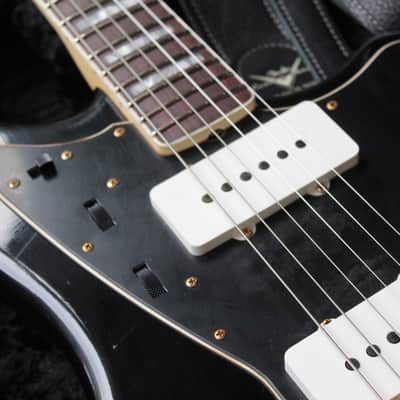 FENDER "Custom Shop 62 Jazzmaster JRN RW Aged Black, Gold Hardware" UNIQUE, 1 of 1 image 7