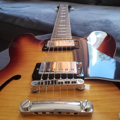 Epiphone ES-335 Figured 1G [Flame Maple /Iced Tea] | Serial No. 21021530504 image 9