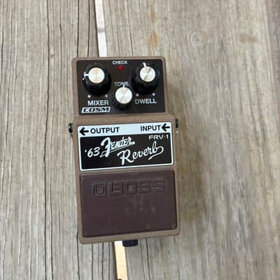 Boss FRV-1 '63 Fender Reverb 2009 - Present - Brown electric guitar effect pedal spring image 2