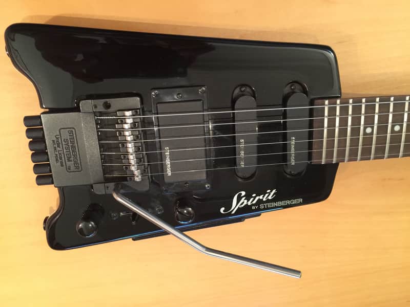Steinberger Spirit Black.... Pro setup image 1