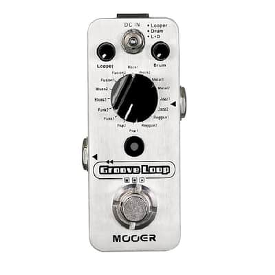 Mooer Groove Loop a Looper and Drummer Guitar Effect Pedal image 1