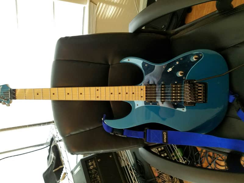 Ibanez RG550 1993 Laser Blue w/ DiMarzio and OHSC image 1