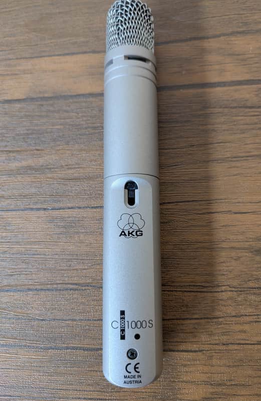 AKG C1000S Small-Diaphragm Condenser Microphone image 1