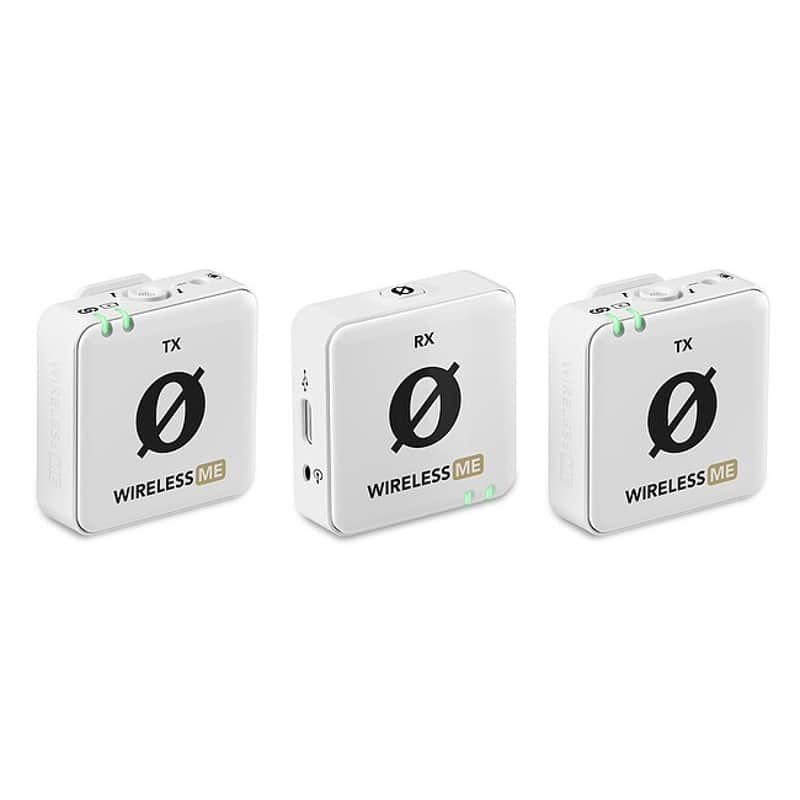 RODE Wireless ME Dual White Digitales Drahtlos-Übertragungssystem image 1