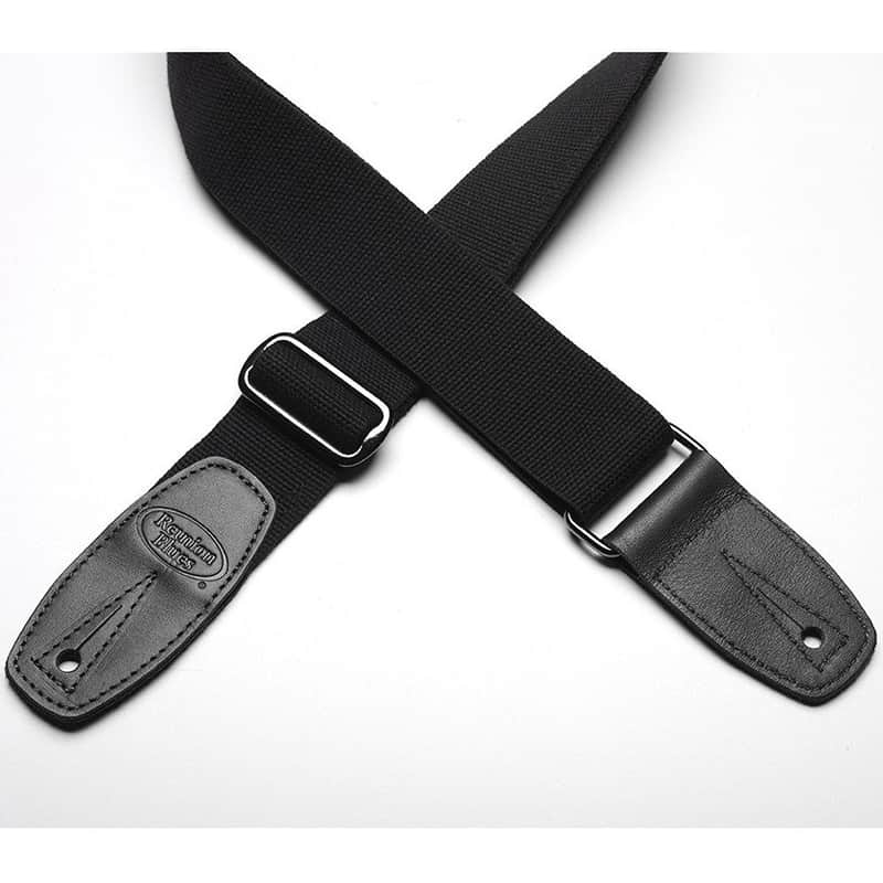 Reunion Blues Merino Wool Guitar Strap - Black image 1