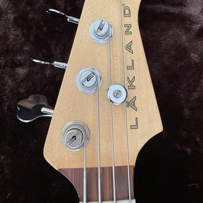 Lakland 44-14 Three Tone Sunburst, John East Preamp, Nordstrand, Bartolini Pickups image 8