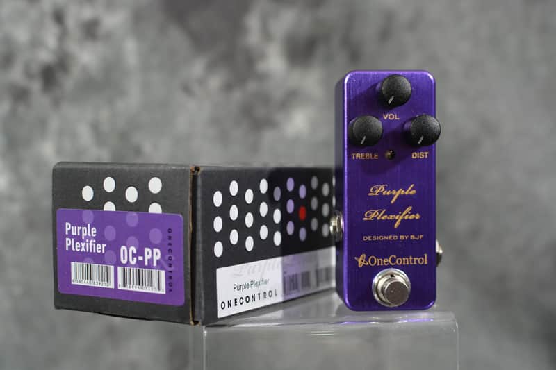 One Control Purple Plexifier Pedal w Box & FAST Same Day Shipping image 1