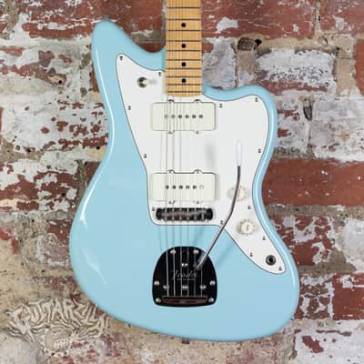 Fender Jazzmaster Hybrid II Daphne Blue Matching Headstock 2023 Japan MIJ image 1