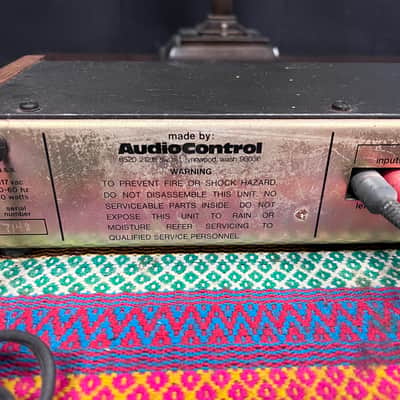 Audio Control Model 520 Series B EQ & Speaker Control System w/Subsonic Filter image 9