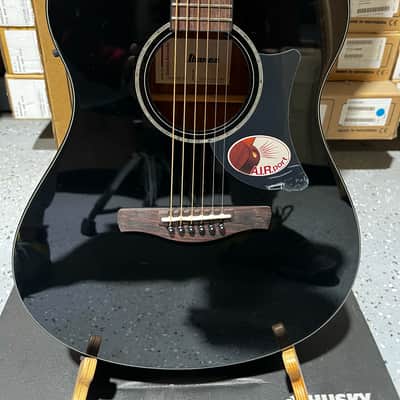 Ibanez AAM100EBK Advanced Acoustic Auditorium Acoustic-electric Guitar - Black image 3