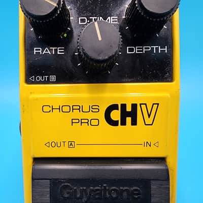 Rare Guyatone PS-034 Chorus Pro CH-V Guitar Effect Pedal Bass Japan Stereo Delay image 3