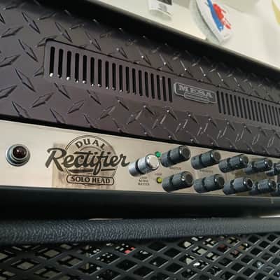Mesa Boogie Dual Rectifier Revision F Blackface Chrome 1992 image 3