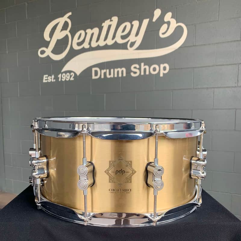 PDP Concept Select 6.5x14 Bell Bronze 3mm Snare Drum (Rm4) image 1