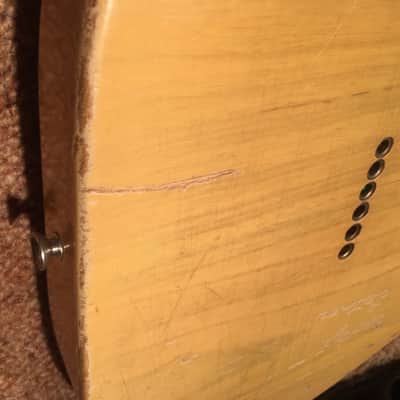 Fender Telecaster 1952 Black Guard 100% Original image 23