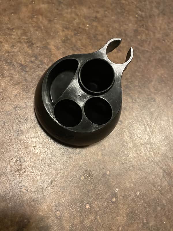 Sill Music Supply Pick and bar holder 2021 Black molded plastic image 1