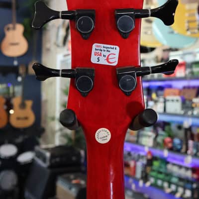 Epiphone Les Paul Special Bass Trans Red Flame Top - USED image 6