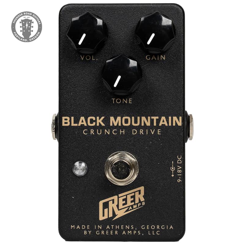 New Greer Amps Black Mountain Crunch Drive image 1