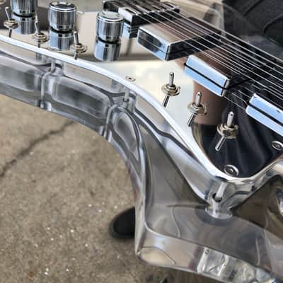 Electrical Guitar Company Jerry Garcia Acrylic Hybrid OBEL aluminum neck 2019 Polished image 11