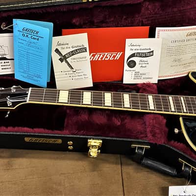 Gretsch G6128T-53 Vintage Select ’53 Duo Jet with Bigsby,TV Jones, 1953 Black image 3