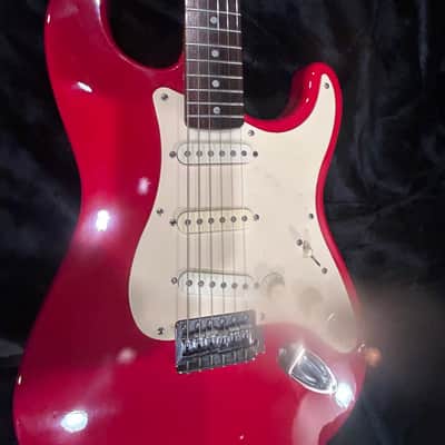 Fernandes LE-X Stratocaster 1990’s - Cherry Red image 3
