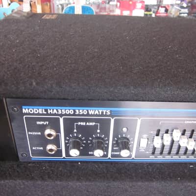 Hartke HA3500 Hartke Tube Preamp Bass Head & VX Series VX3500 Bass Cabinet image 3