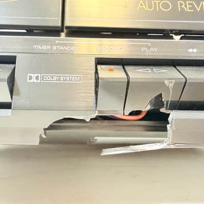 Fisher CR-W780A Dual Cassette Deck – Auto Reverse Stereo Tape Player/Recorder 1990's image 5