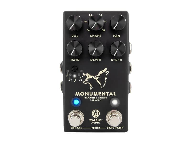 ギター Walrus Audio Monument V1 WALRUS AUDIO MONUMENT V1 トレモロ レビュー : ジゴワット・サウンド本舗