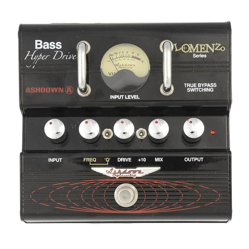 ASHDOWN BASS Hyper Drive LoMenzo アッシュダウン Ashdown James LoMenzo HyperDrive Bass Distortion Pedal | Reverb