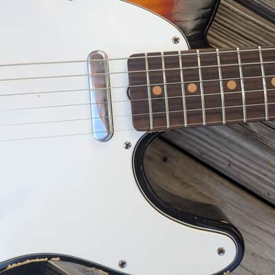 Partscaster Telecaster (Fender-MJT)- 3 tone sunburst relic image 10