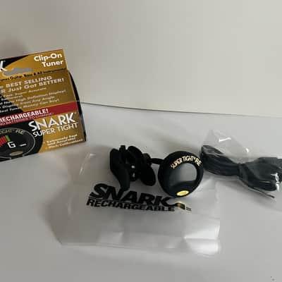 Snark ST-8 Super Tight Clip On Tuner Black No Battery Rechargeable Guitar/ Bass / All Instruments image 10