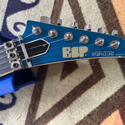 1989 ESP Horizon Custom Condorde Lawsuit Headstock Sinclair Trem with Bar OHSC image 12