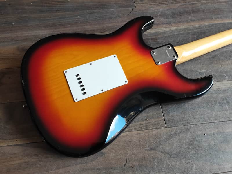 1970's Founder Electric Custom Stratocaster Sunburst (Made in