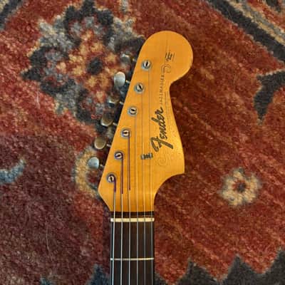 Fender Jazzmaster 1965 - Refinished Sherwood green image 3