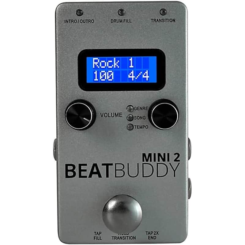 Singular Sound  BeatBuddy MINI 2 Drum Machine Pedal 2024 - SILVER (HOT SELLER) image 1