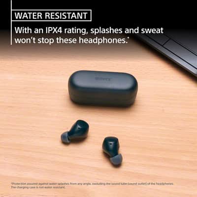 Sony WF-C510 Truly Wireless Earbuds with 22-Hour Battery, IPX4, Multipoint, Black image 9