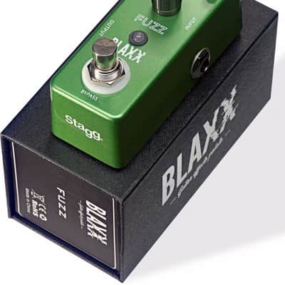 Blaxx by Stagg Model BX-FUZZ Heavy Metal Electric Guitar Effect Pedal image 1