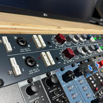 AMS Neve 1073DPX Dual Channel Mic Preamp / EQ 2010s - Blue image 2