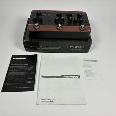 Fishman ToneDeq AFX Preamp EQ and DI with Dual Effects - Excellent Condition with Box and Documents image 2
