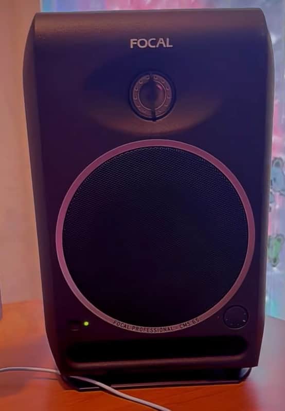 Focal CMS65 6.5" Powered Monitor (Pair) 2010s - Gray image 1