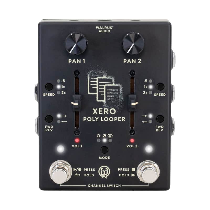 Walrus Xero Polylooper Pedal - Black image 1