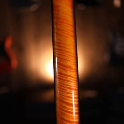 PRS DGT 10-Top Electric Guitar with Bird Inlays Tri Color Sunburst Korina Back, Flamed Maple Neck, Zirocote Fretboard 8394 image 16